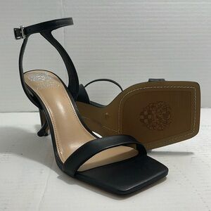 Vince Camuto Saprenda Heeled Sandal, Black Women Size 9.5 item #4